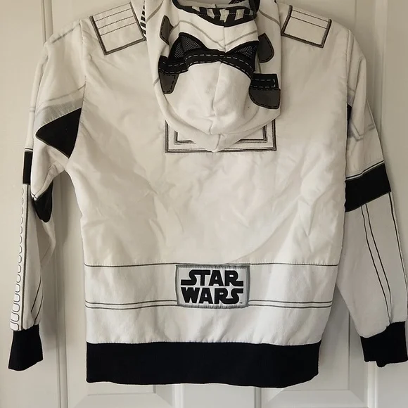 Kids Stormtrooper Jacket - White and Black - Picture 7 of 7